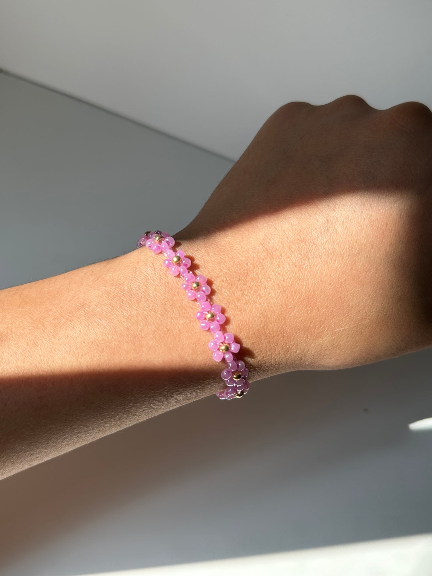 Lavender Floral Bracelet