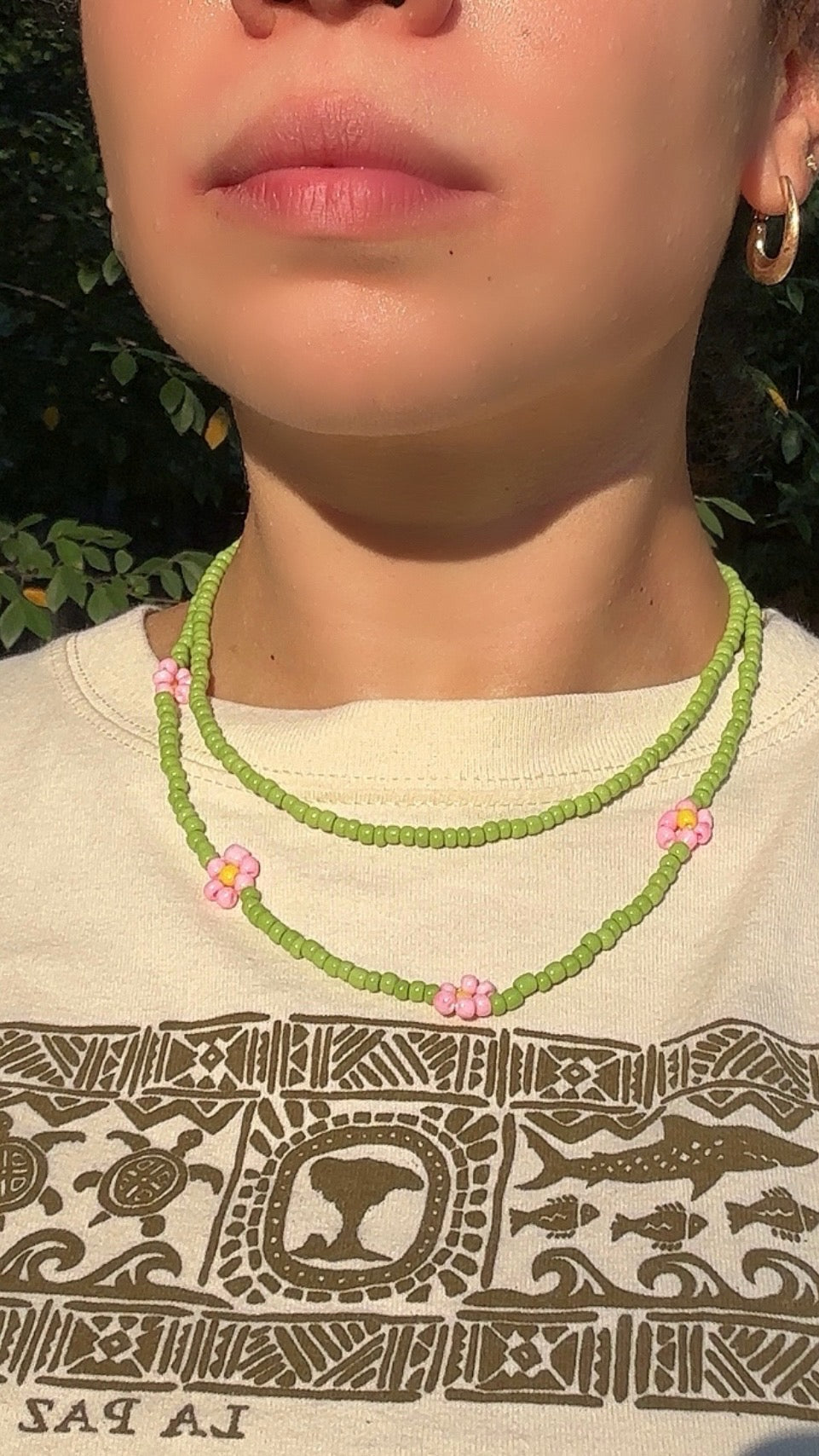 Floral necklace