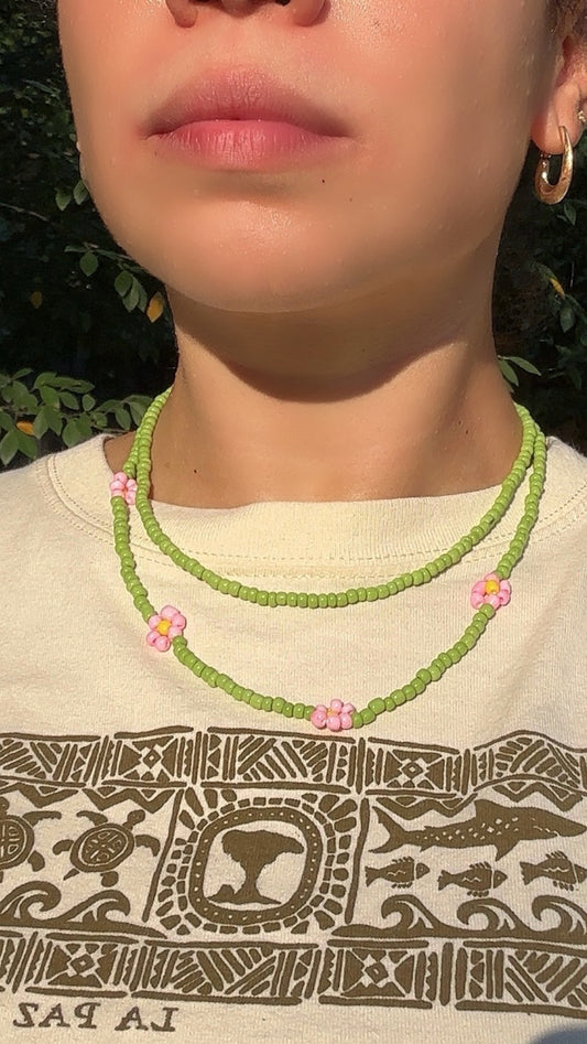Floral necklace