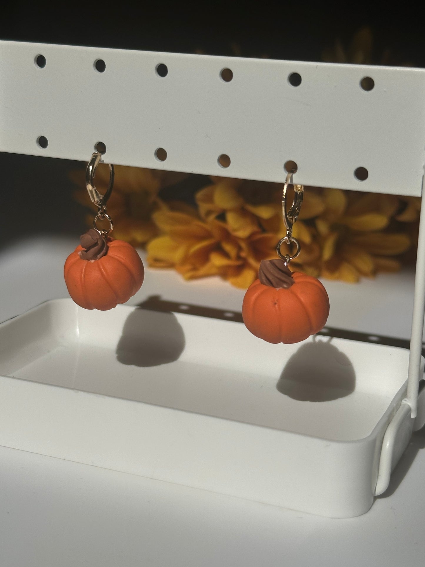 Pumpkin earrings