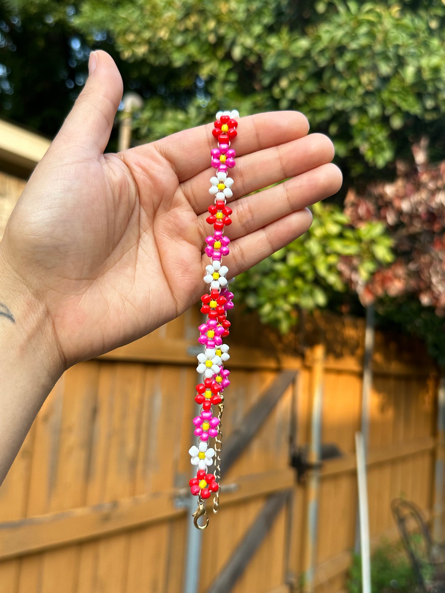 Flower Choker Necklace