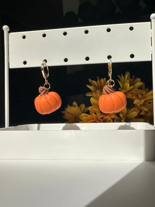 Pumpkin earrings