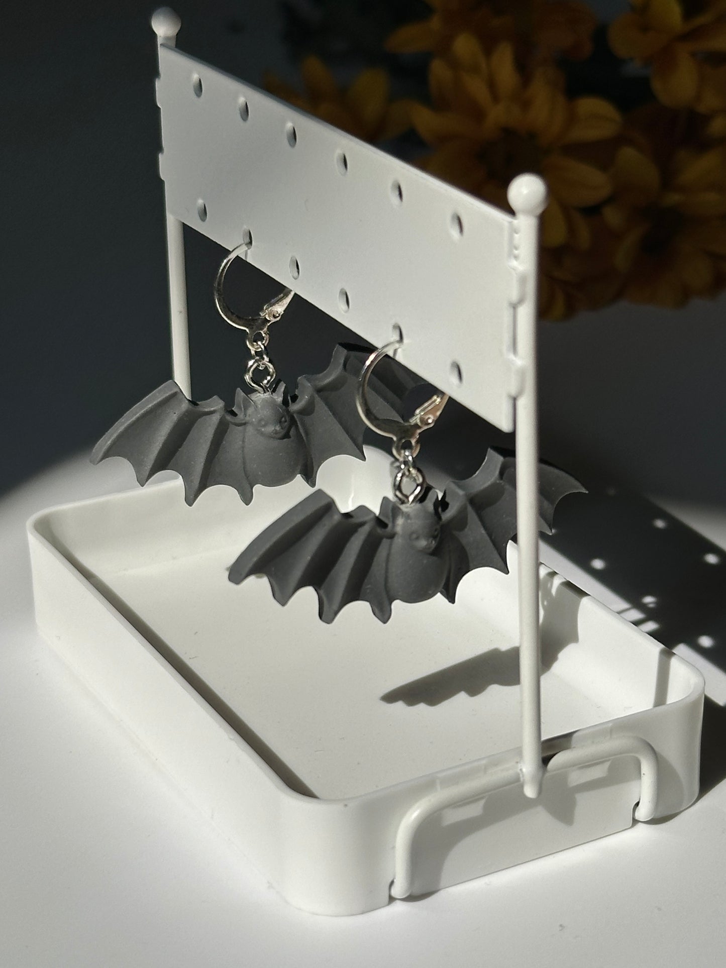 Bat earrings