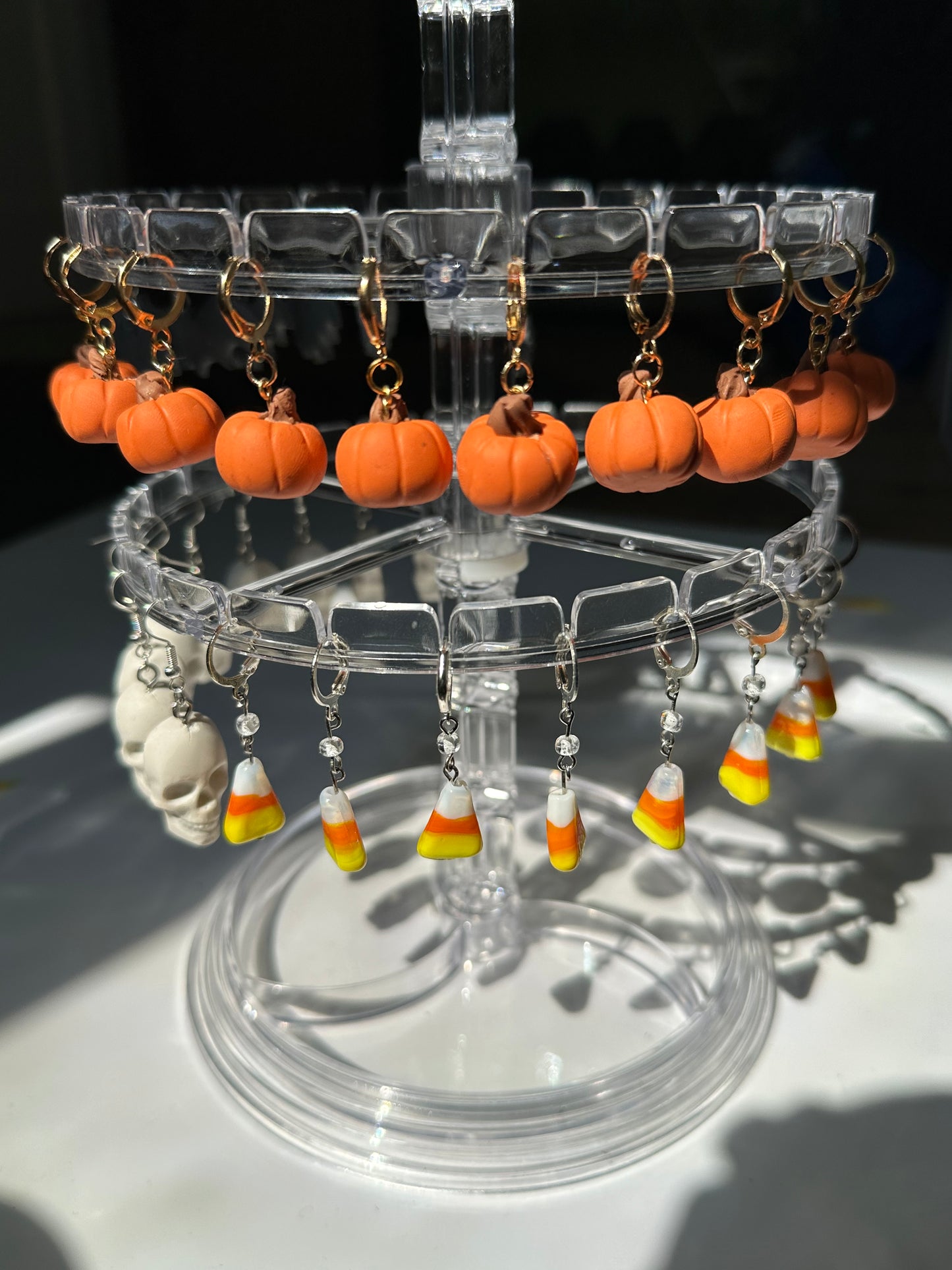 Pumpkin earrings