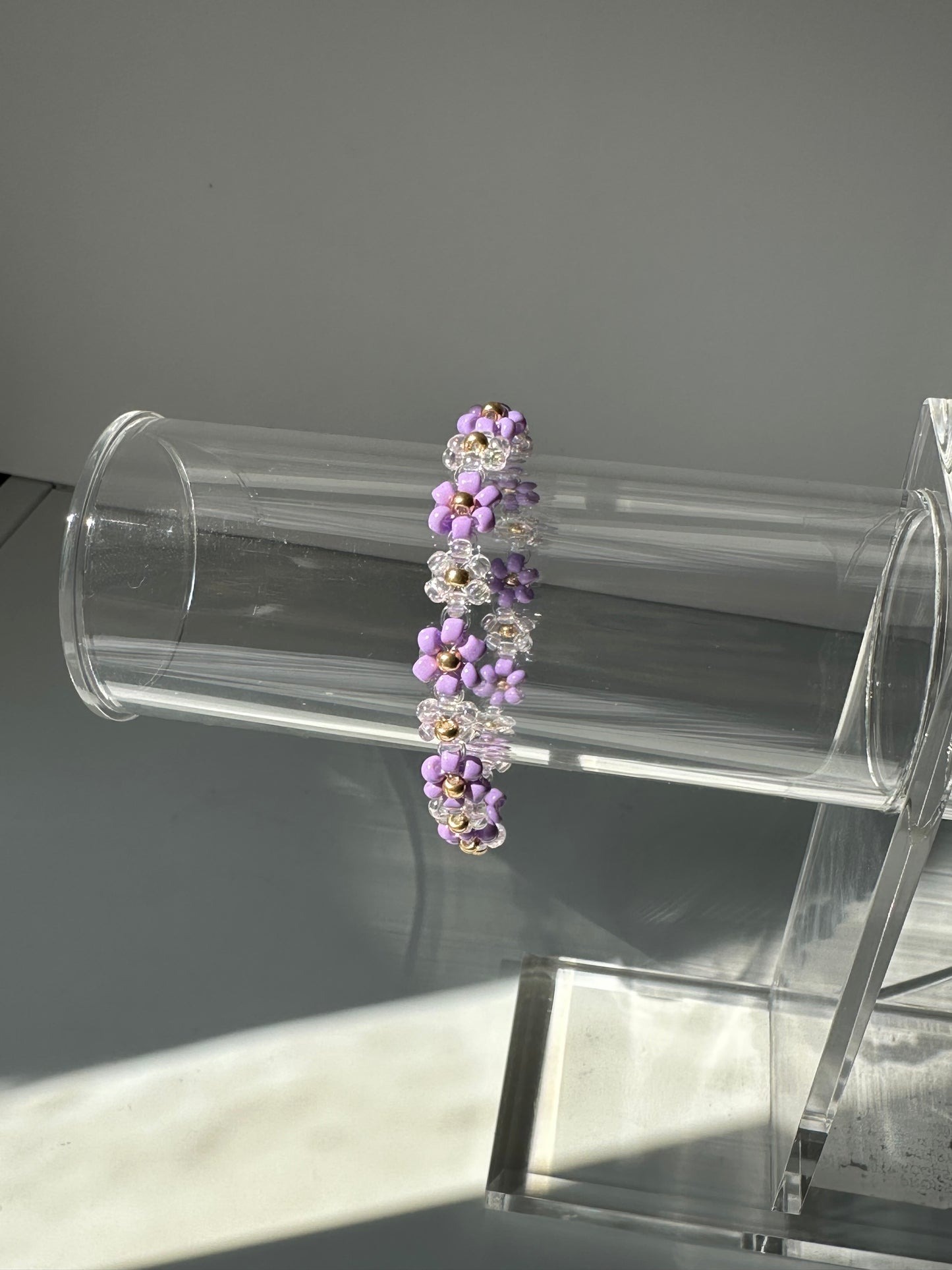 Lilac Floral Bracelet