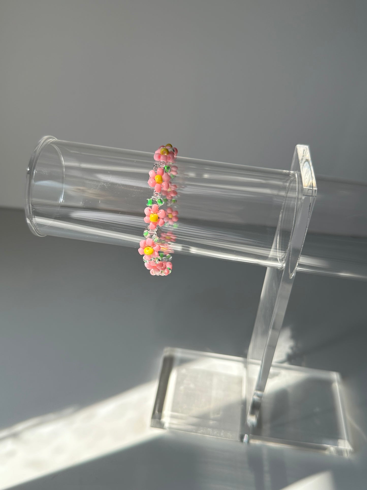 Beaded Floral bracelet