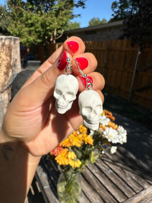 Skull earrings