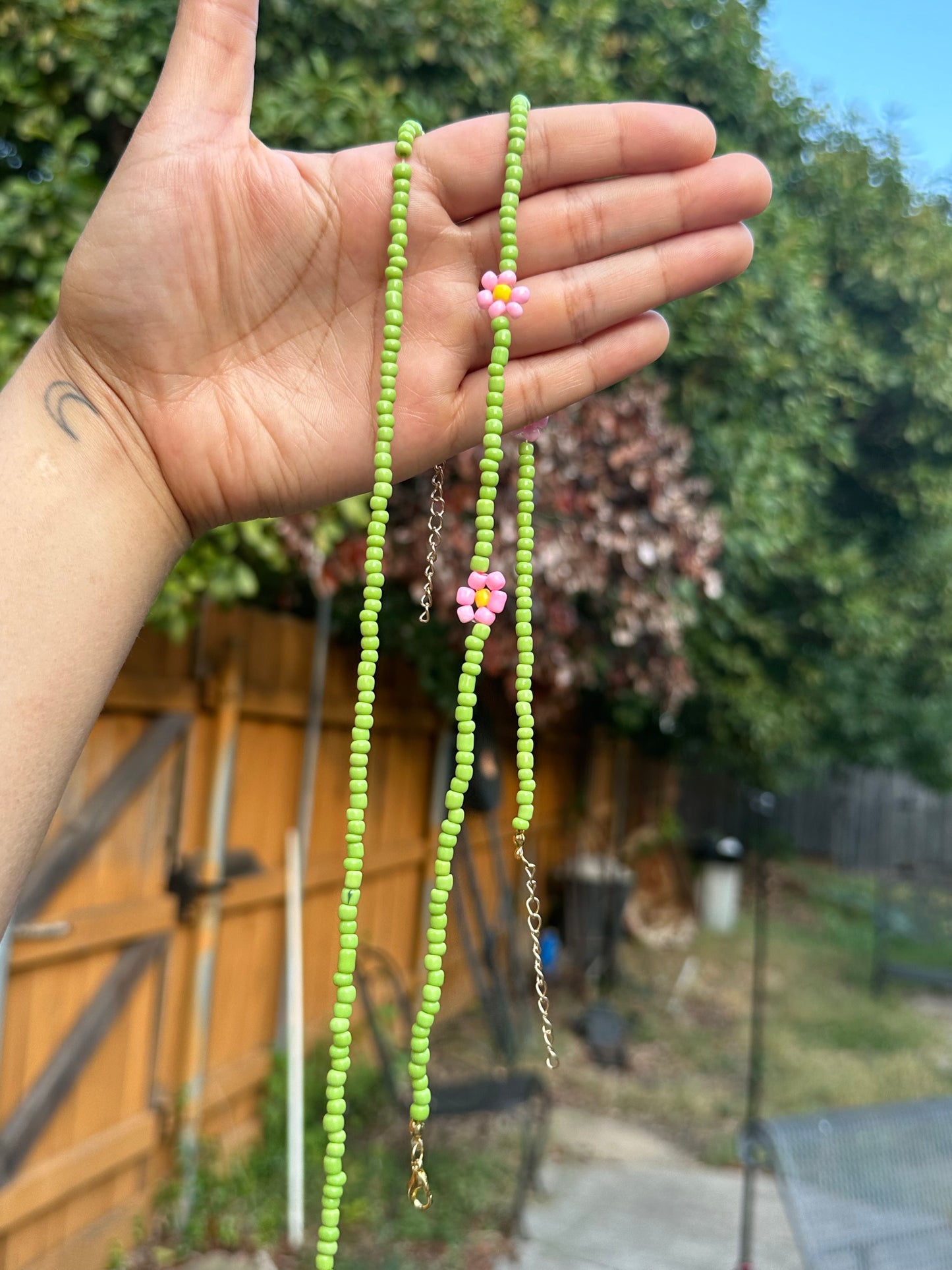 Floral necklace