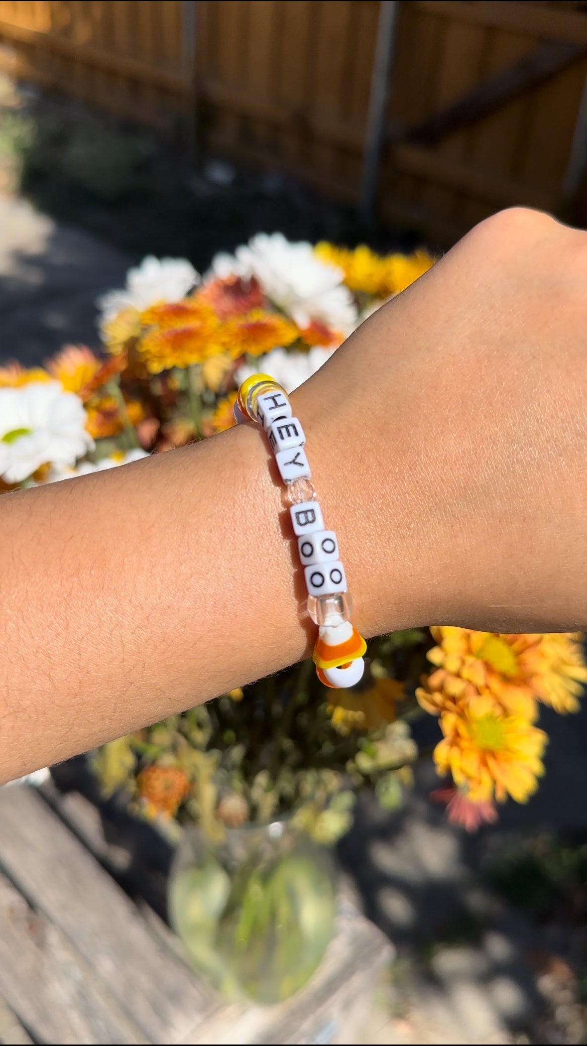 “Hey Boo” bracelet